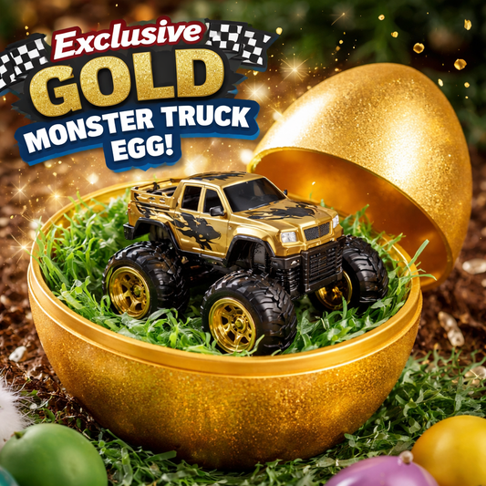 Exclusive Monster Truck Egg – GOLD EDITION