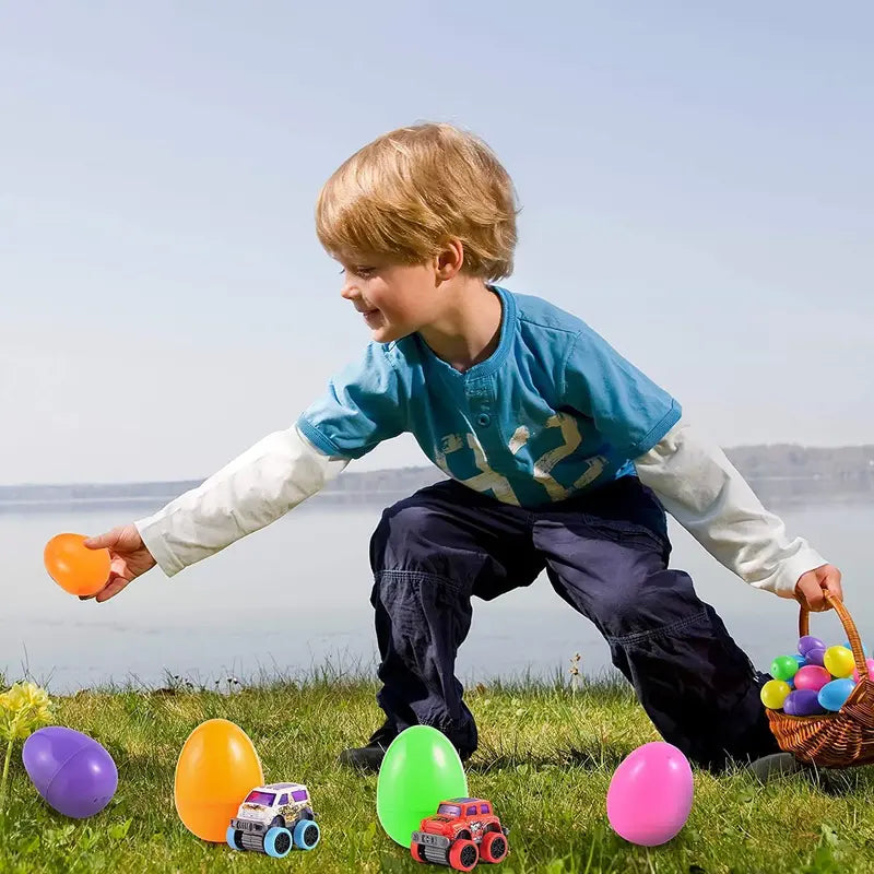 Monster Truck Pop™ Pre-Filled Easter Eggs (24 Pack)